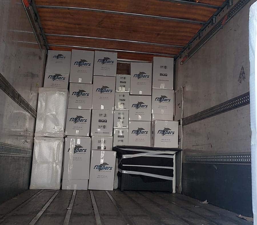 Como afrontar una mudanza - Camión cargado